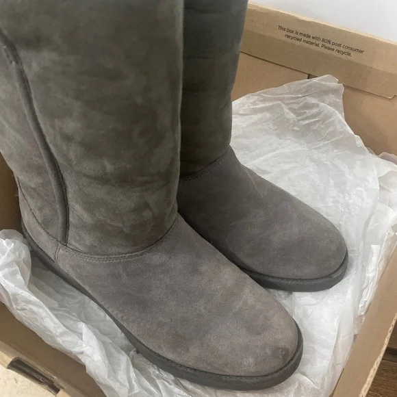 UGG Platform Gray Boots - Picture 5 of 6